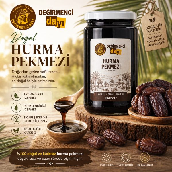 Hurma Pekmezi 660 Cc şişelerde