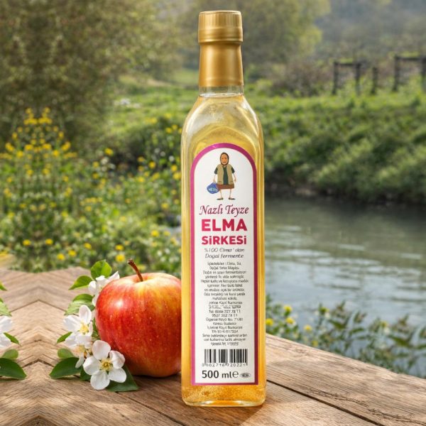 Nazlı Teyze Elma Sirkesi - 500ML
